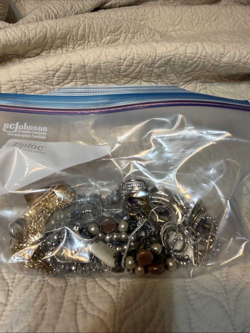 Mystery jewelry bag